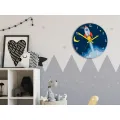 Dětské nástěnné hodiny Raketa 30 cm vícebarevné