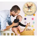 Dětské nástěnné hodiny Ami Čivava 30 cm vícebarevné