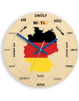 Nástěnné hodiny Germany hnědé