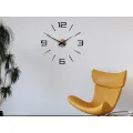 3D nalepovací hodiny Reden černo-měděné