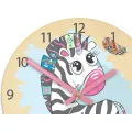 Dětské nástěnné hodiny Ami Zebra 30 cm vícebarevné II