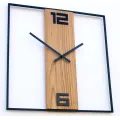 Nástěnné hodiny Arabic Ramka 50 cm hnědé/černé