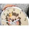 Dětské nástěnné hodiny Mirro Lev 30 cm vícebarevné