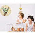 Dětské nástěnné hodiny Ami Koala 30 cm vícebarevné