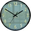 Nástěnné hodiny Phil černé