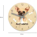 Dětské nástěnné hodiny Ami Čivava 30 cm vícebarevné