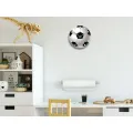 Dětské nástěnné hodiny Fotbal 30 cm černobílé