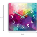 Nástěnné hodiny Expressio 30 cm vícebarevné