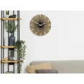 Dřevěné nástěnné hodiny Arian 33 cm dub přírodní/černé