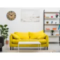 Dřevěné nástěnné hodiny Artur 33 cm dub přírodní/černé