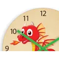 Dětské nástěnné hodiny Ami Drak 30 cm vícebarevné