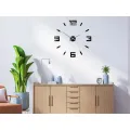 3D nalepovací hodiny Blink černé