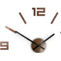 Nástěnné samolepící hodiny Arabic 50 cm měděné