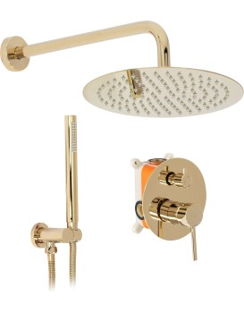 Sprchový set pod omítku Rea Lungo Gold