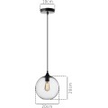 Stropní svítidlo TooLight Loft Bulb