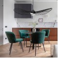 Stropní svítidlo LED Aza 60 cm černé
