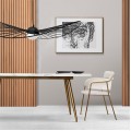 Stropní svítidlo LED Aza 60 cm černé