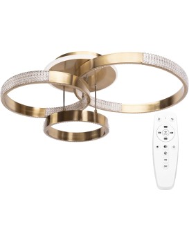 Stropní LED svítidlo G004-C zlaté