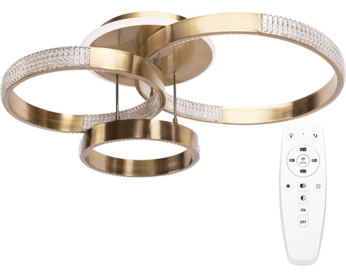 Stropní LED svítidlo G004-C zlaté