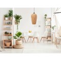 Závěsná lampa La Belle Boho VII hnědá