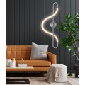 Nástěnná LED lampa Kinkiet IX chrom