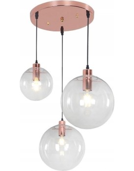 Stropní svítidlo Lassi 20/25/30 cm růžové