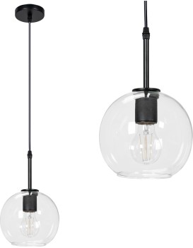 Závěsná lampa La Belle XX černá