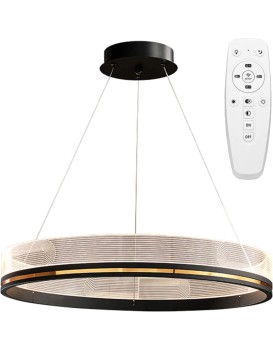 Závěsná lampa La Belle XXIX zlatá/černá