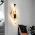 Nástěnné LED svítidlo G031-W zlaté/neutrální bílá