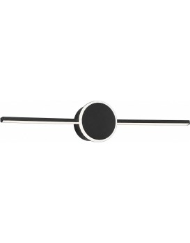 Koupelnové svítidlo s LED Round BLACK 40CM APP848-1W