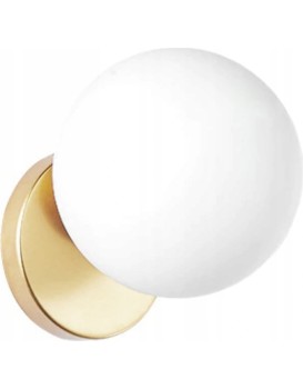 Nástěnná kulatá lampa APP950-1W zlatá