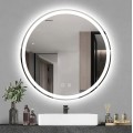 Dotykové nástěnné zrcadlo s LED osvětlením Bas 68,5 cm