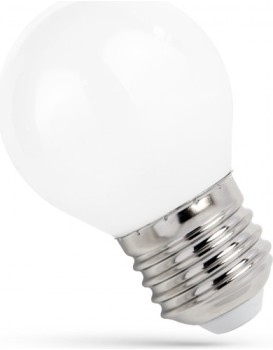 LED žárovka KOULE 4W E27 COG MILKY teplá bílá