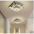 Křišťálové stropní LED svítidlo APP410-C chrom/neutrální bílá