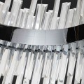 Závěsný LED křišťálový lustr APP1516-CP60 stříbrný