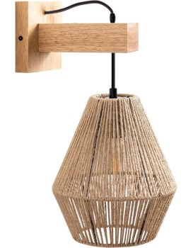 Nástěnná lampa KINKIET DECOR II hnědá