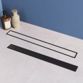 Lineární odtokový žlab Rea Neox Pro 80 cm černý