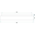 Stropní LED svítidlo G116-C bílá/neutrální bílá