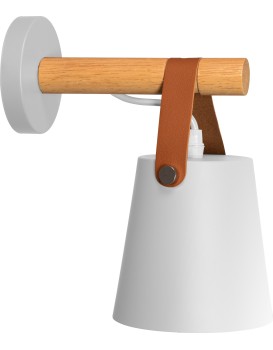 Nástěnná lampa AMELIA bílá