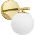 Nástěnná lampa Ball III zlatá