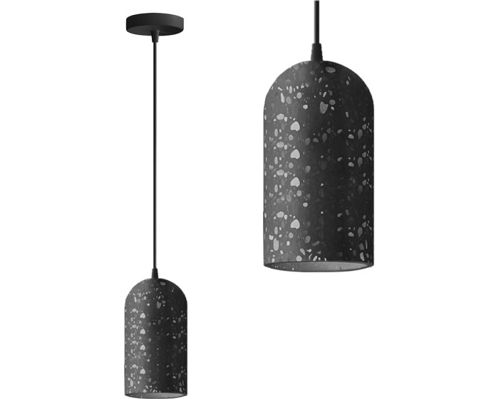 Závěsná lampa La Belle XXXIX černá