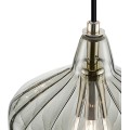 Závěsná lampa La Belle VIII šedá