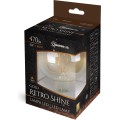 LED žárovka GLOB 4,9W E27 COG RETROSHINE teplá bílá