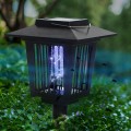 Solární LED lampa Borno 57 cm proti hmyzu černá