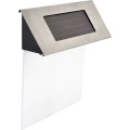 LED solární lampa nad číslem domu Polux