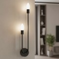 Nástěnná lampa KINKIET STYLE XIV černá