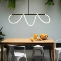 Stropní LED svítidlo Morko černé