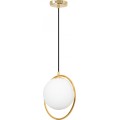 Stropní svítidlo Ball bílé/zlaté