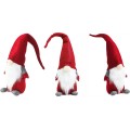 Vánoční skřítek ELF 009 47 cm červený