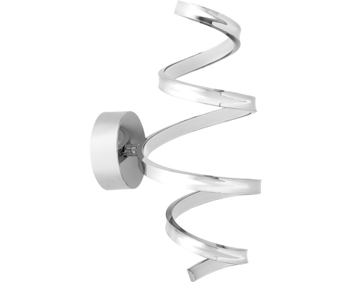 Nástěnná lampa Kinkiet LED chrom